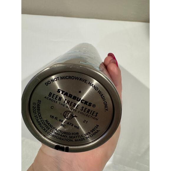 Starbucks Los Angeles Insulated Tumbler 16 oz Been There Series - Picture 6 of 11